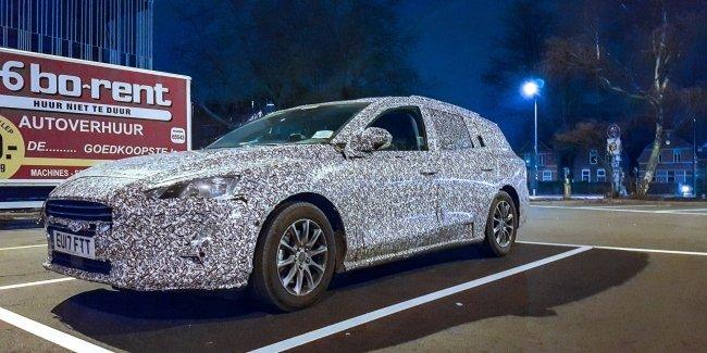 Опубликованы шипонские фотоснимки нового универсала Ford Focus