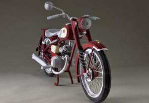 Yamaha Papercraft: Бумажный мотоцикл Yamaha YA-1