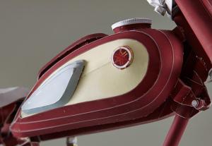 Yamaha Papercraft: Бумажный мотоцикл Yamaha YA-1
