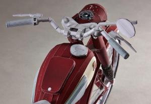 Yamaha Papercraft: Бумажный мотоцикл Yamaha YA-1