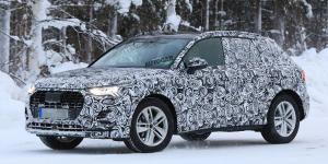 Audi Q3 нового поколения испытали в зимних условиях