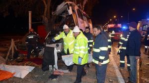 В Турции в аварии со школьным автобусом погибли 11 человек