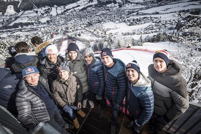 В Кицбюэле прошёл зимний слёт гонщиков Red Bull