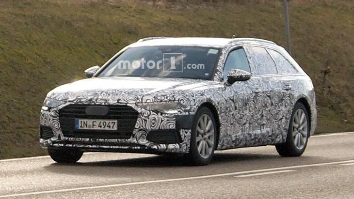 Новый Audi A6 Avant замечен на дорожных тестах