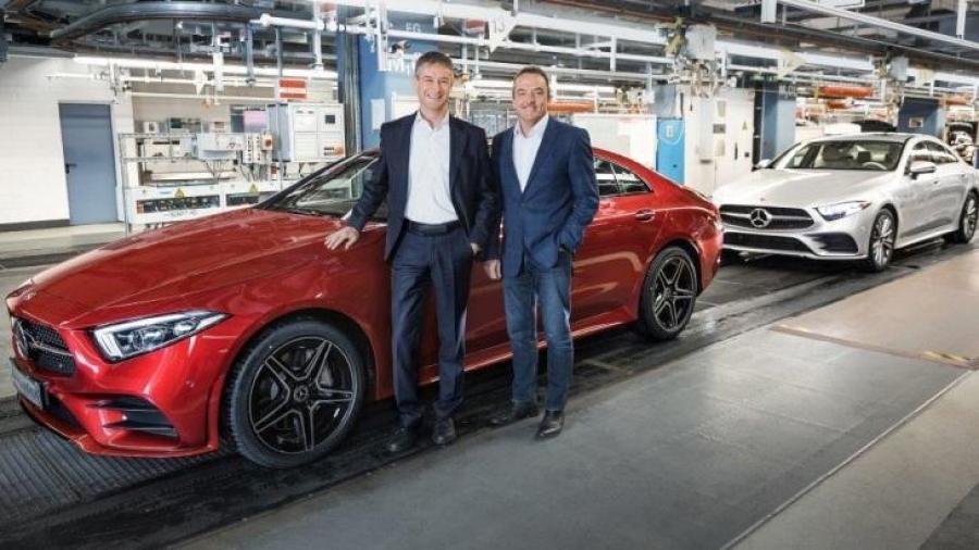 Новый Mercedes-Benz CLS официально встал на конвейер