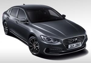 В России запатентовали дизайн большого седана Hyundai
