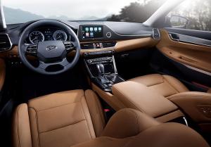 В России запатентовали дизайн большого седана Hyundai