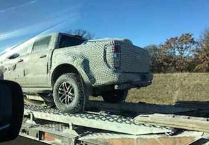 Экстремальный Ford Ranger сфотографировали на эвакуаторе