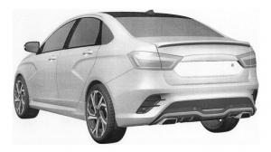 Патентные изображения LADA Vesta Sport