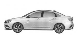 Патентные изображения LADA Vesta Sport