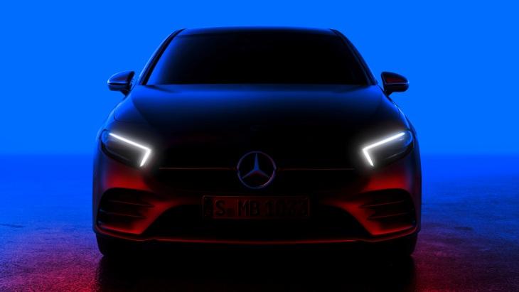 Новый Mercedes A-Class дебютировал на официальном тизере