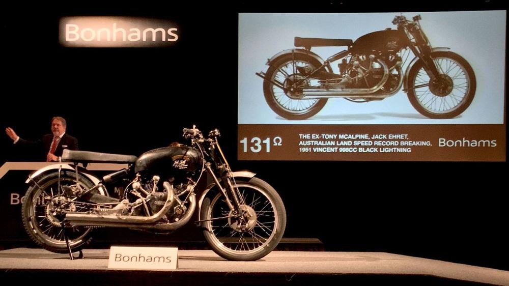 Vincent Black Lightning 1951 - самый дорогой мотоцикл в мире, 929 000 долларов