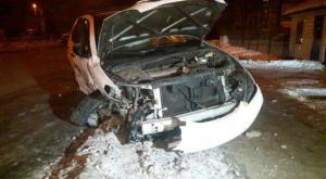 Водитель Toyota протаранил Lexus в Алматы: пострадали 2 человека