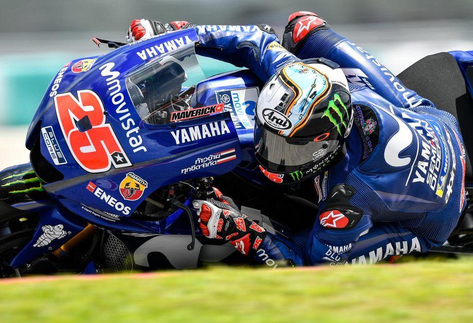 Маверик Виньялес лидирует по итогам второго дня тестов MotoGP в Сепанге