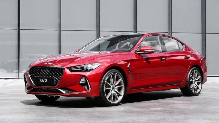Российские продажи седана Genesis G70 стартуют в апреле