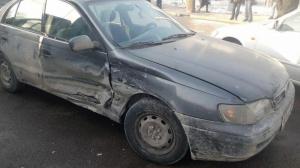 Авария на семерых – в Алматы из-за ДТП полностью блокирован перекресток