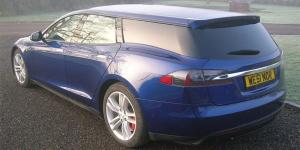 Tesla Model S превратили в быстрейший в мире универсал