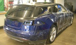 Tesla Model S превратили в быстрейший в мире универсал