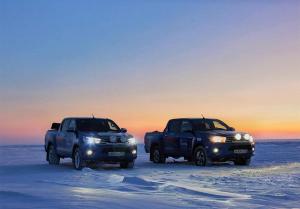 Пикапы Toyota Hilux установили рекорд Гиннесса на Крайнем Севере