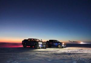 Пикапы Toyota Hilux установили рекорд Гиннесса на Крайнем Севере