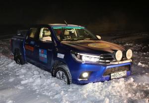 Пикапы Toyota Hilux установили рекорд Гиннесса на Крайнем Севере