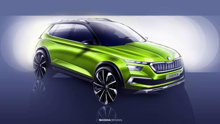 Новый «паркетник»: Skoda показала кроссовер Vision X Concept