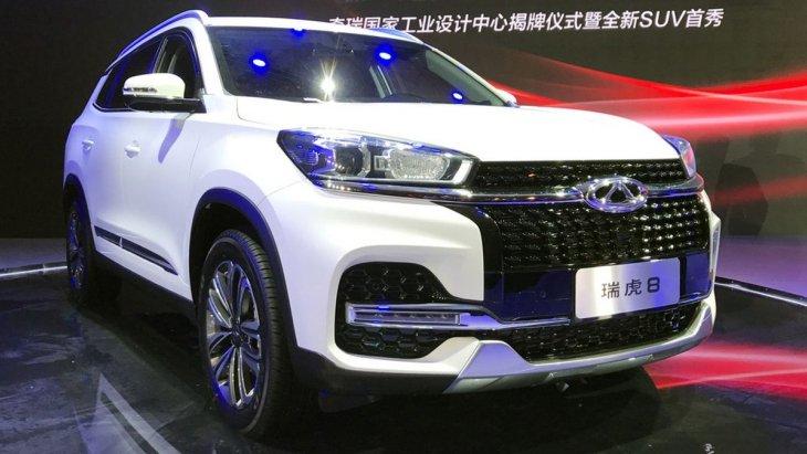 Семиместный кроссовер Chery Tiggo 8 рассекречен официально