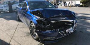 Беспилотный автомобиль с журналистами попал в ДТП