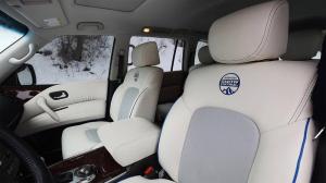 Nissan Armada подготовили для езды в глубоком снегу