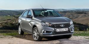 Lada Vesta впервые стала самым популярным автомобилем в России