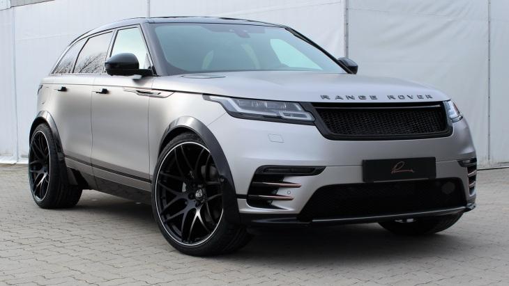 «Живые» фото внедорожника Range Rover Velar by Lumma Design