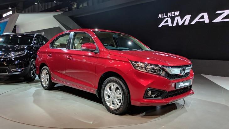 Honda представила компактный седан Amaze нового поколения