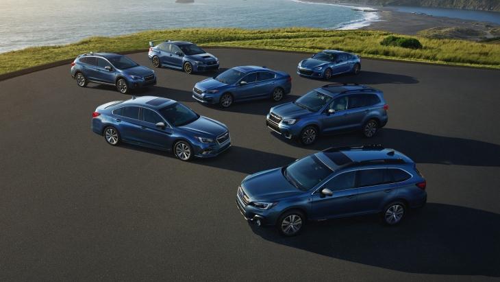 Автомобили Subaru получили юбилейную версию 50th Anniversary