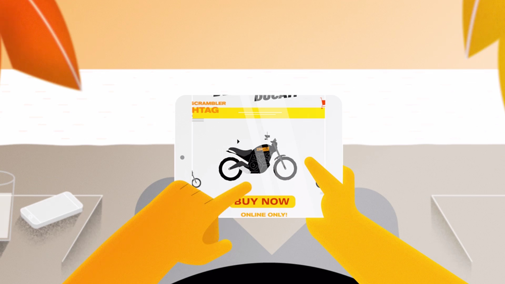 Мотоцикл Ducati Scrambler Hashtag Special (только онлайн покупка)