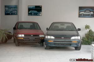На Мальте нашли забытый салон Subaru с машинами из 1990-х