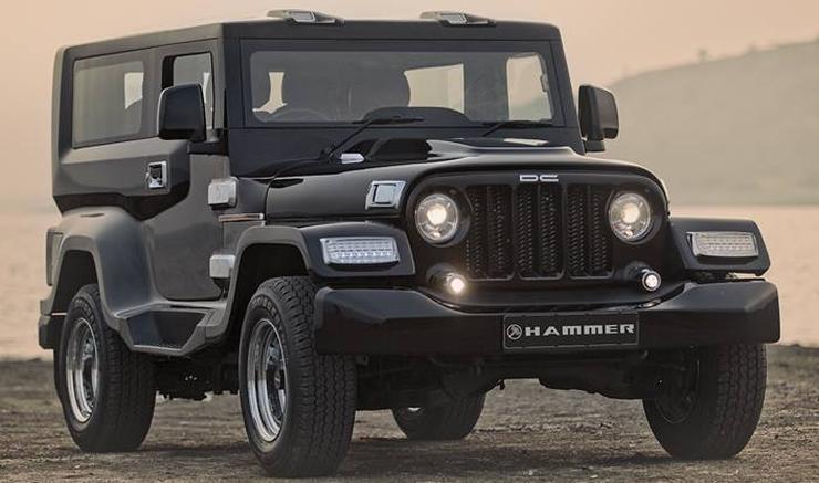 Индийцы построили внедорожник Hammer, похожий на Wrangler