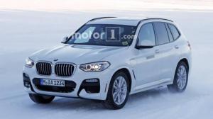 Прототип гибридного внедорожника BMW X3 PHEV