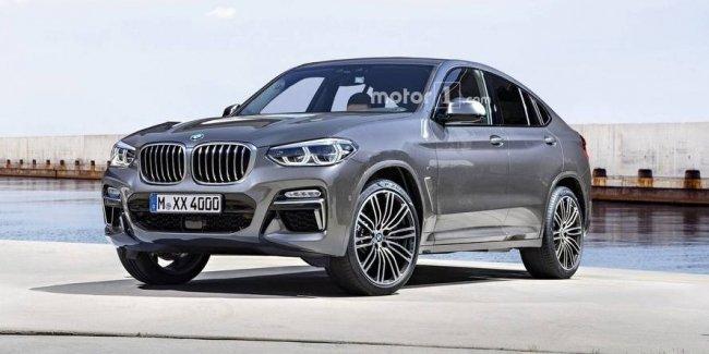 Таким может быть BMW X4 нового поколения