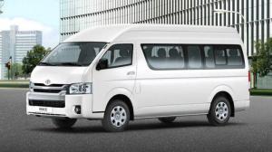 Микроавтобус Toyota Hiace покинул Россию