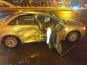 В Минске 19-летняя девушка на Audi не пропустила автобус: пострадали четыре человека