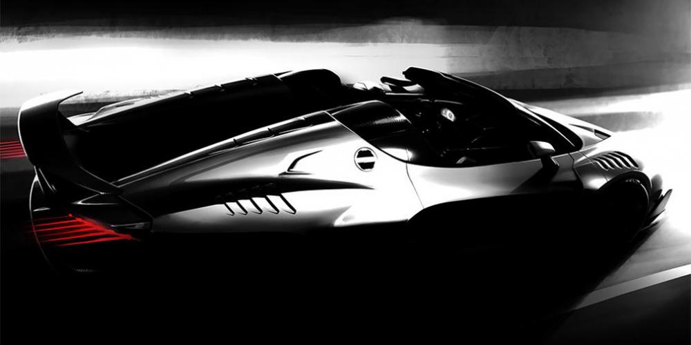 Italdesign привезет в Женеву 610-сильный родстер