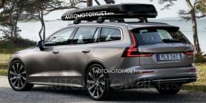 Появились первые фотографии нового Volvo V60