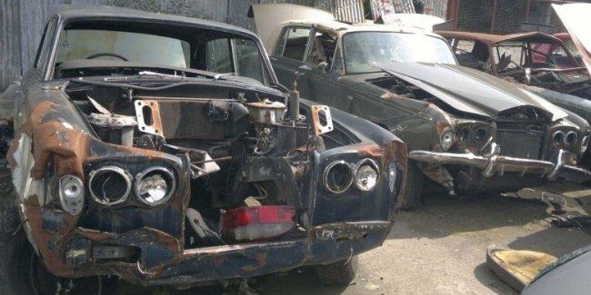 Великобритания превращается в склад заброшенных автомобилей
