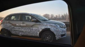Прототип LADA XRAY Cross сфотографировали в Тольятти
