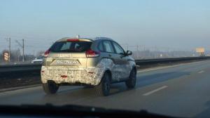 Прототип LADA XRAY Cross сфотографировали в Тольятти