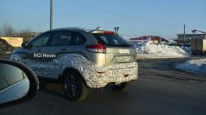 Прототип LADA XRAY Cross сфотографировали в Тольятти
