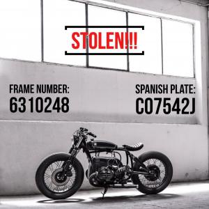 Неизвестные ограбили испанскую мастерскую Cafe Racer Dreams