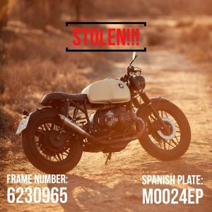 Неизвестные ограбили испанскую мастерскую Cafe Racer Dreams