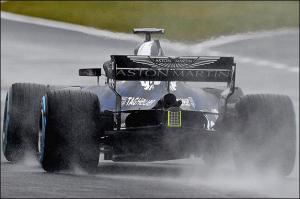 Первая обкатка RB14 прошла под дождём