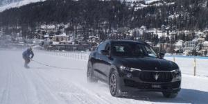 Maserati Levante разогнал сноубордиста до 152 километров в час